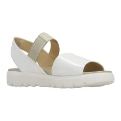 Geox Sandaler*D Amalitha flade sandaler Hvid