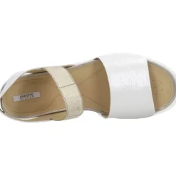 Geox Sandaler*D Amalitha flade sandaler Hvid