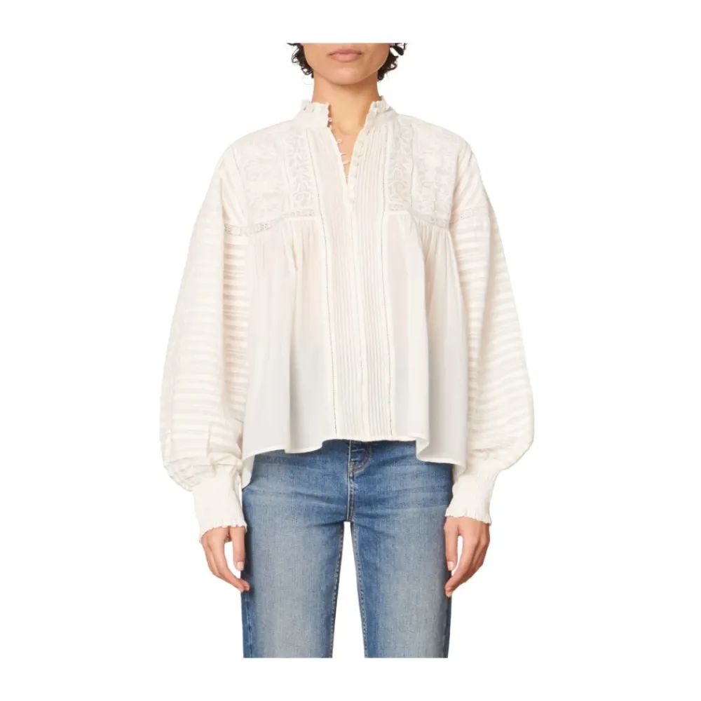 Vanessa Bruno Bluser & Skjorter*Dahlia Shirt Beige