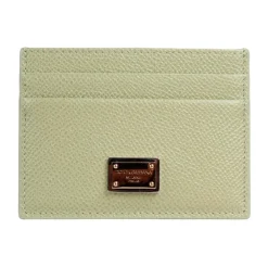 Dolce & Gabbana Punge & Kortholder*Dauphine kalveskind kortholder Grøn