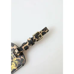 Dolce & Gabbana Tilbehør Til Tasker*Dauphine Læder Bagagemærke Multifarvet