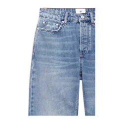 Anine Bing Jeans*Ødelagt Antique Blue Jeans Blå