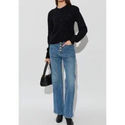 Ulla Johnson Striktrøjer & Sweatere*Delphina Cardigan Sort