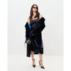 Cesare Gaspari Frakker*Deluxe Lang Rygprint Frakke Lovers Sort