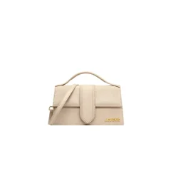 Jacquemus Skuldertasker*Den store Bambino taske Beige
