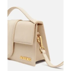 Jacquemus Skuldertasker*Den store Bambino taske Beige