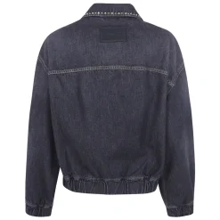 Versace Jakker*Denim Blouson med pynt Sort