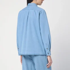 The Garment Bluser & Skjorter*Denim Skjorte Blå