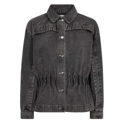 Co'Couture Jakker*Denimjakke Grå