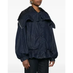 Dries Van Noten Jakker*Denimjakke Blå