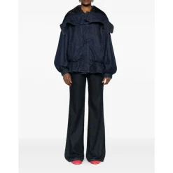 Dries Van Noten Jakker*Denimjakke Blå