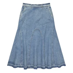 Munthe Nederdele*Denimnederdele Blå