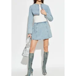 Diesel Nederdele*DE-SWENY-S Denim Nederdel Blå