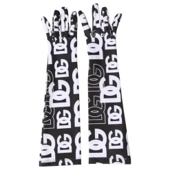 Dolce & Gabbana Handsker*DG Logo Albuelængde Vantehandsker Multifarvet