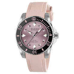 Gucci Ure*Dive 36mm Ur Pink