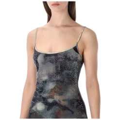 Diesel Kjoler*D-Loop Mini Dress Crystal Multifarvet