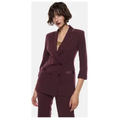 Imperial Jakker*Dobbeltbrystet Jakke 3/4 Ærme Lilla