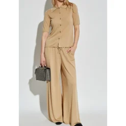 By Malene Birger Striktrøjer & Sweatere*Dotta kortærmet cardigan Beige