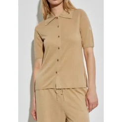 By Malene Birger Striktrøjer & Sweatere*Dotta kortærmet cardigan Beige