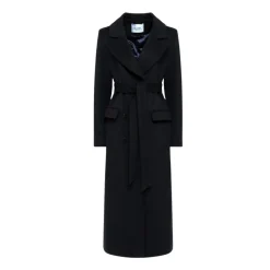 Blugirl Frakker*Double-Breasted Belted Coat Blå