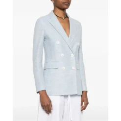 Circolo 1901 Jakker*Double-Breasted Blazer Blå