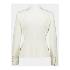 Dolce & Gabbana Jakker*Double-breasted Twill Jakke Hvid