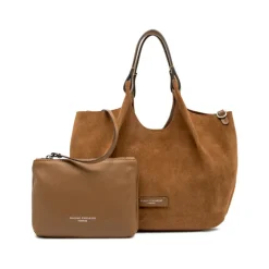 Gianni Chiarini Indkøbstasker*Dua Tote Bag Brun