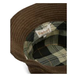 Barbour Huer & Kasketter*Ebberston Cord Bucket Hat Brun