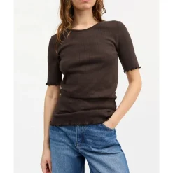 Skall Studio T-Shirts*Edie T-Shirt Brun