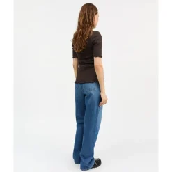 Skall Studio T-Shirts*Edie T-Shirt Brun