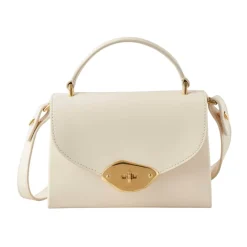 Mulberry Håndtasker*Eggshell Top Handle Lædertaske Hvid
