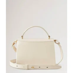 Mulberry Håndtasker*Eggshell Top Handle Lædertaske Hvid