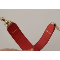 Dolce & Gabbana Tilbehør Til Tasker*Eksotisk Læder Studded Rem Beige