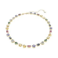 Swarovski Smykker*Elegant Krystal Halskæde Gul