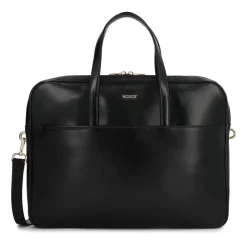 Kazar Laptop Tasker*Elegant læder computertaske Sort