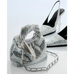 Stine Goya Bæltetasker*Elegant Micro Hobo Taske Grå