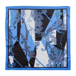 19v69 Italia Tørklæder*Elegant Paisley Silketørklæde Multifarvet