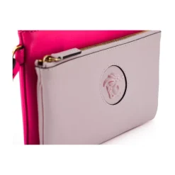 Versace Clutch*Elegant Læder Pung Clutch Pink