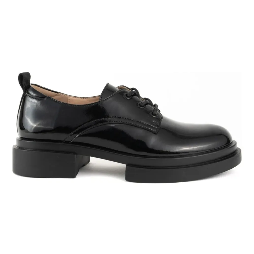 Santino Milano Snøresko*Elegant Forretningsformelle Sko Sort