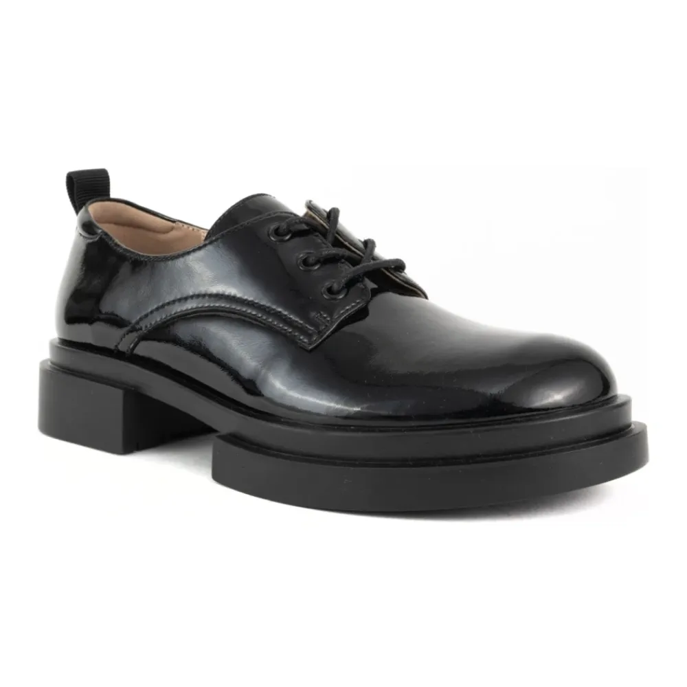 Santino Milano Snøresko*Elegant Forretningsformelle Sko Sort