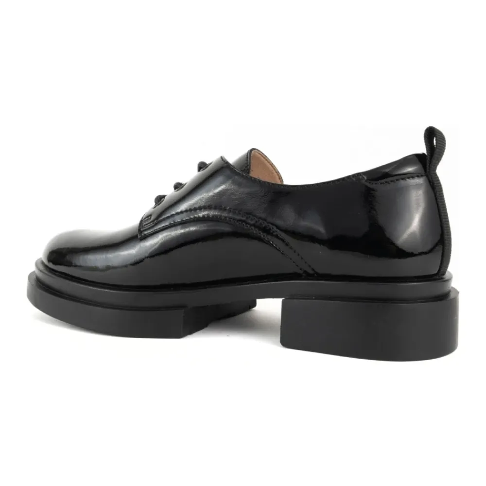 Santino Milano Snøresko*Elegant Forretningsformelle Sko Sort