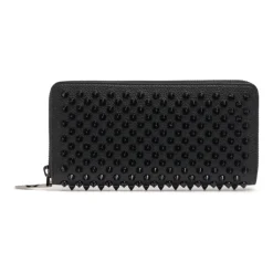 Christian Louboutin Punge & Kortholder*Elegant , kompakt pung med moderne tekstur Sort