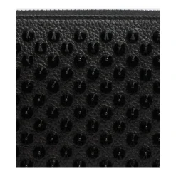 Christian Louboutin Punge & Kortholder*Elegant , kompakt pung med moderne tekstur Sort