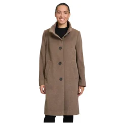 Betty Barclay Frakker*Elegant uldfrakke med krave Brun