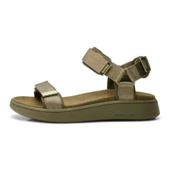 Woden Sandaler*Elegante flade sandaler med Natural Soft Technology Grøn