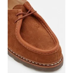 Paraboot Snøresko*Elegante læder ballerinasko Brun