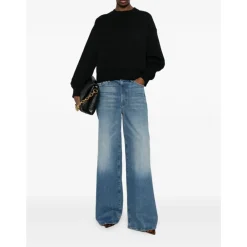 Gucci Sweatshirts*Embellished Crewneck Sweater Sort