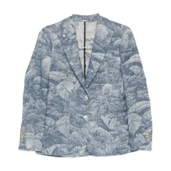 L.B.M. 1911 Jakker*Enkeltradet jakke Blå