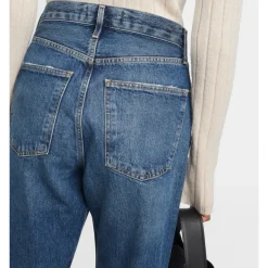 Agolde Jeans*90'erne Straight Leg Jeans Essence Blå