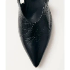 ALOHAS Pumps|Stiletter*Eros Læder Mules Sort